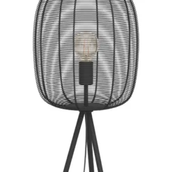 EGLO Derwen Vloerlamp - E27 - Metaal - Zwart