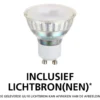 EGLOEremitanaWandlampBuiten-GU10-24cm-Zwart