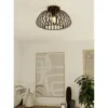 EGLO Espinal Plafondlamp - E27 - Ø 38.5 cm - Brons - Staal