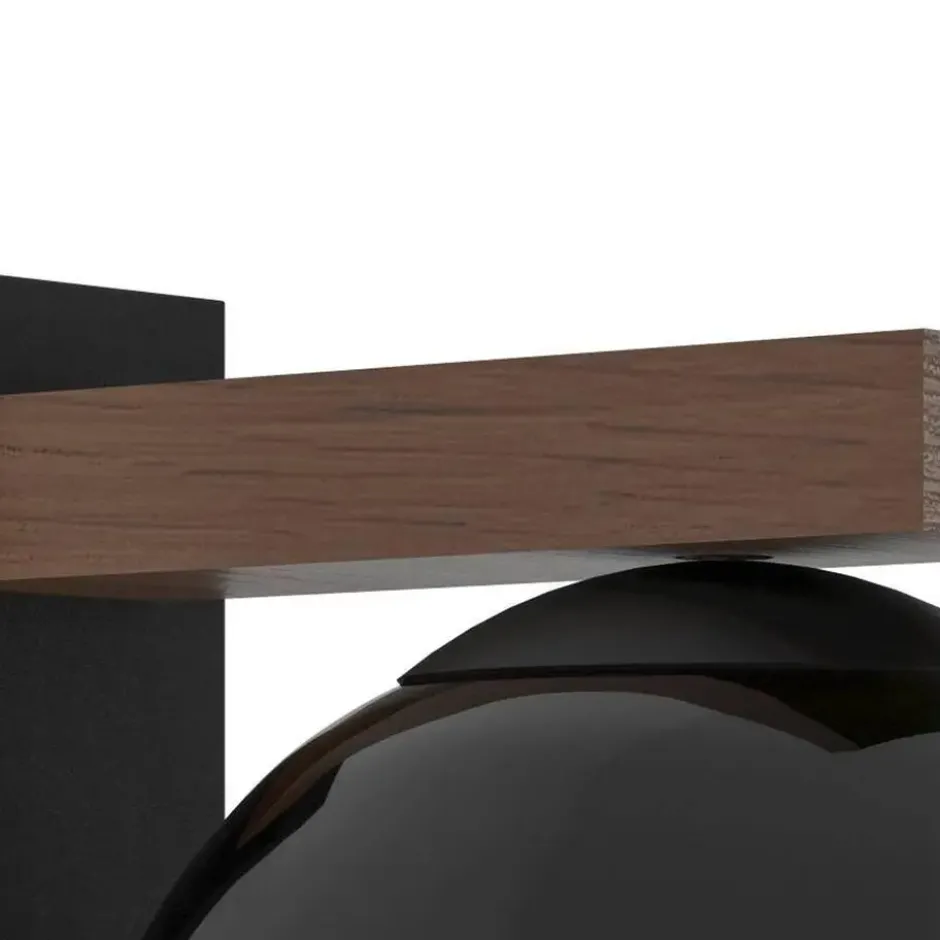EGLO Filago Wandlamp - E27 - Bruin, zwart