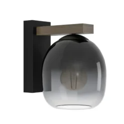 EGLO Filago Wandlamp - E27 - Bruin, zwart