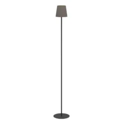 EGLO Fiorana Vloerlamp - E14 - Hoogte 140,5 cm - Zwart/Cappucino/Goud