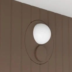 EGLO Frigento Wandlamp buiten - LED - Roestbruin