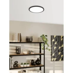 EGLO Fueva Flex - LED - Zwart - 22.5cm - 4000K - flexibele montage