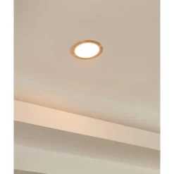 EGLO Fueva-Z Inbouwlamp - LED - Ø 10.2 cm - Nikkelmat