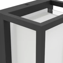 EGLO Genovese Wandlamp buiten - LED - Zwart