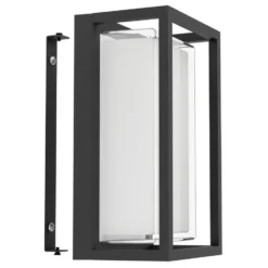 EGLO Genovese Wandlamp buiten - LED - Zwart