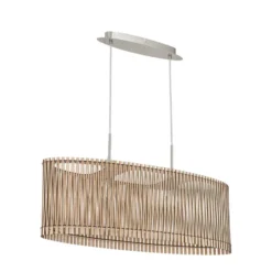 EGLO hanglamp Sendero 2 - ahorn - 78 cm