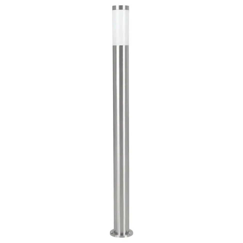EGLO Helsinki Sokkellamp - Vloerlamp - - E27 - 7.5 cm - RVS