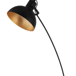 EGLO Jaafra Vloerlamp - E27 - 158 cm - Zwart, Goud