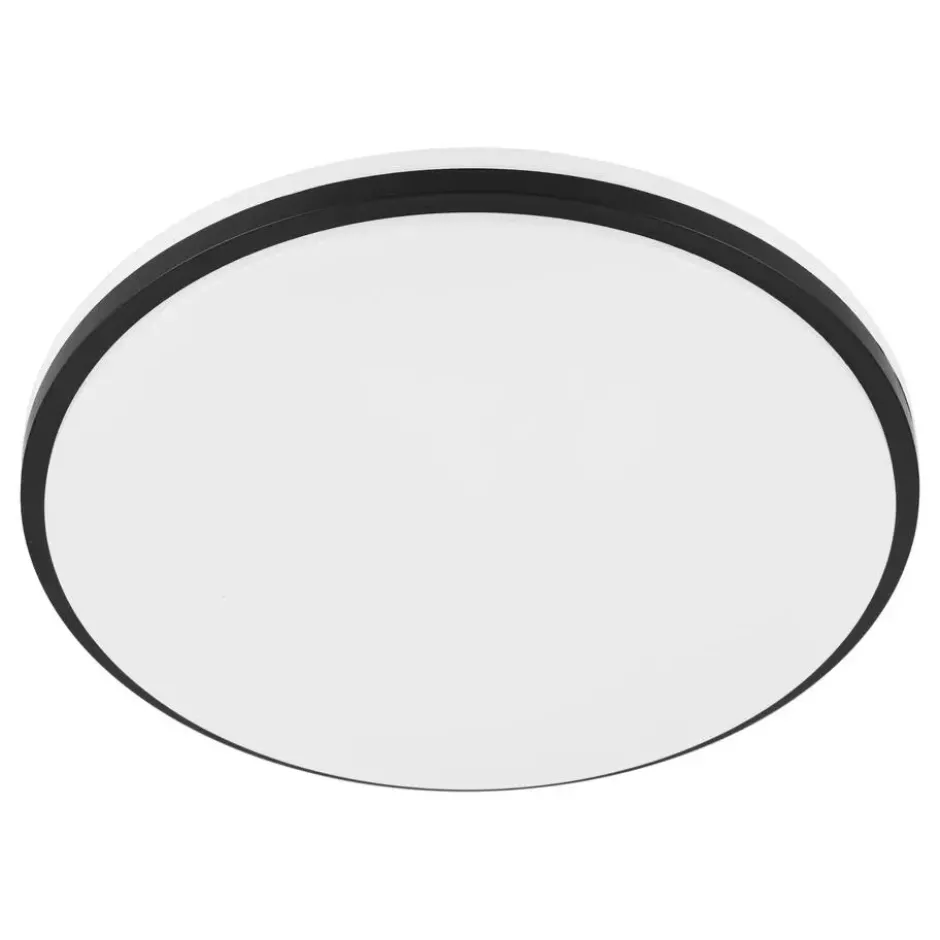 EGLO Margidore Plafonnière - LED - Kunststof - Zwart/Wit