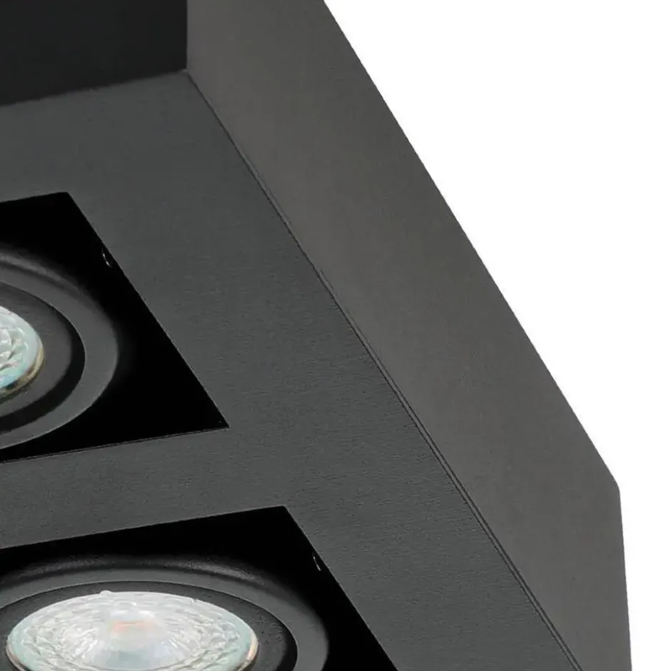 EGLOMendozaOpbouwlamp-GU10-25cm-Zwart