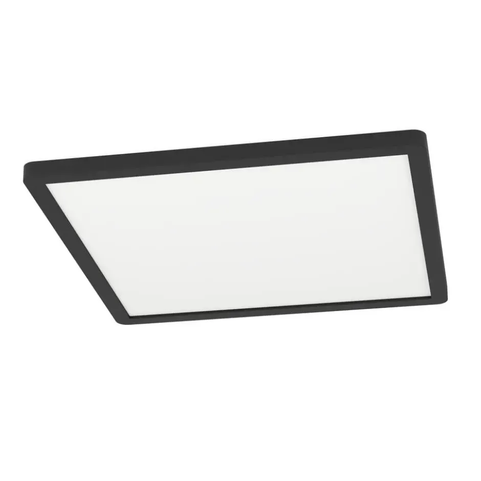 EGLO Minerario Plafonnière - LED - Kunststof - Zwart/Wit