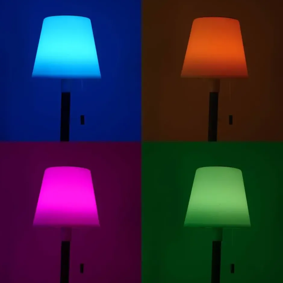EGLO Montapalma Tafellamp buiten - LED - Zwart, Wit
