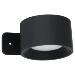 EGLO Muraglie Wandlamp - Oplaadbaar - LED - Ø 7.5 cm - Zwart