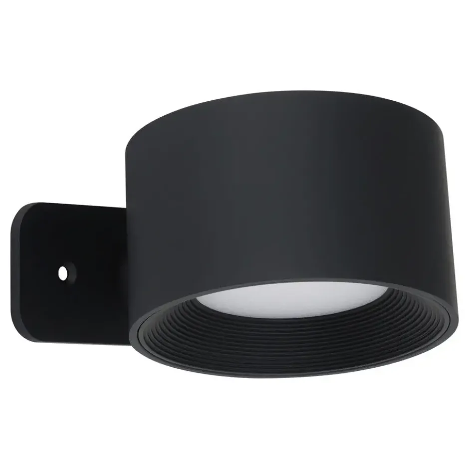 EGLO Muraglie Wandlamp - Oplaadbaar - LED - Ø 7.5 cm - Zwart