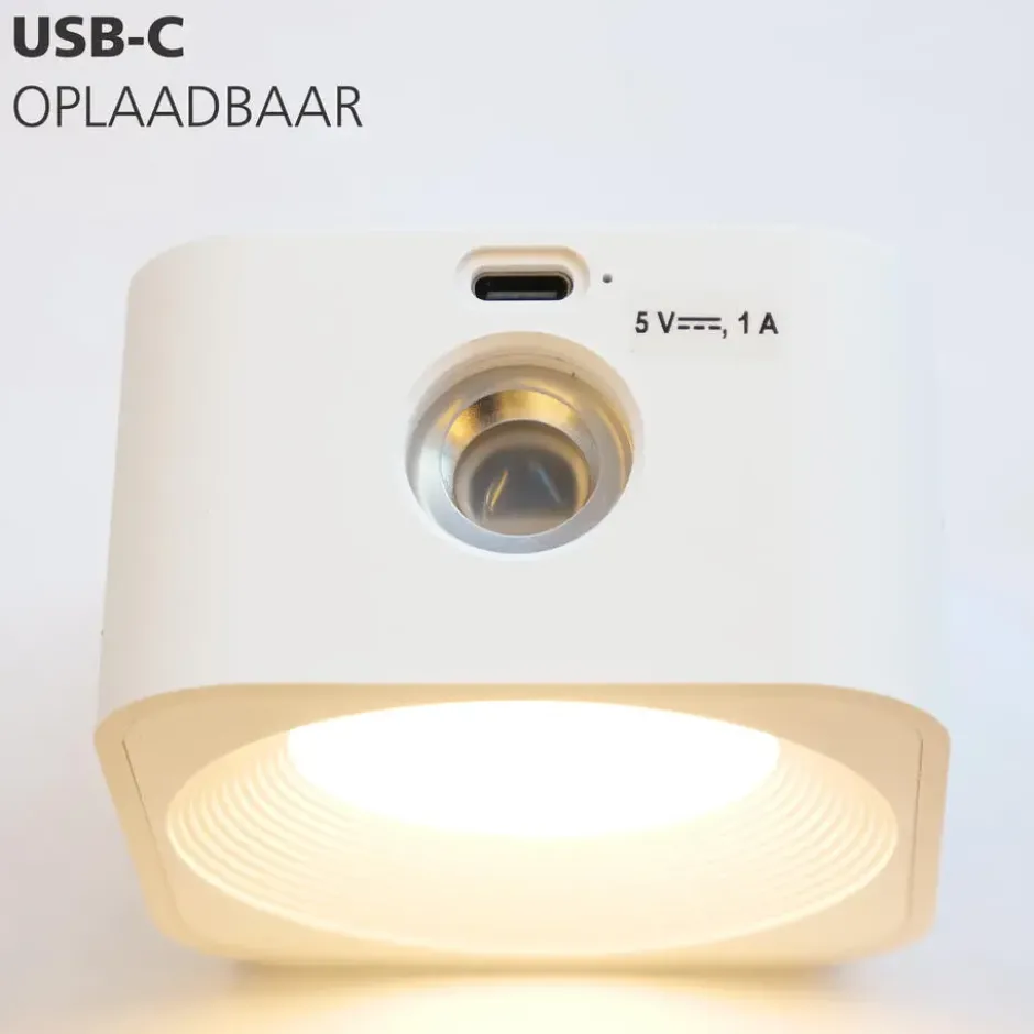EGLO Muraglie Wandlamp - Oplaadbaar - LED - 7.5 cm - Wit