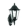EGLONavedoWandlampBuiten-E27-42,5cm-Sensor-Zwart