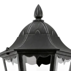 EGLONavedoWandlampBuiten-E27-42,5cm-Sensor-Zwart