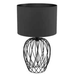 EGLO Nimlet Tafellamp - E27 - 51,5 cm - Zwart