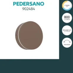 EGLO Pedersano Wandlamp buiten - LED - Roestbruin