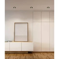 EGLO Pineda Inbouwlamp - LED - Ø 16.5 cm - Zwart