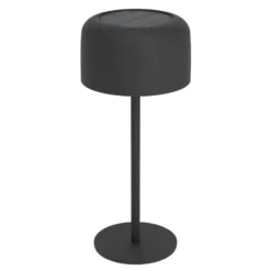 EGLO Roccanova Tafellamp - Solar - 30 cm - Zwart - Oplaadbaar