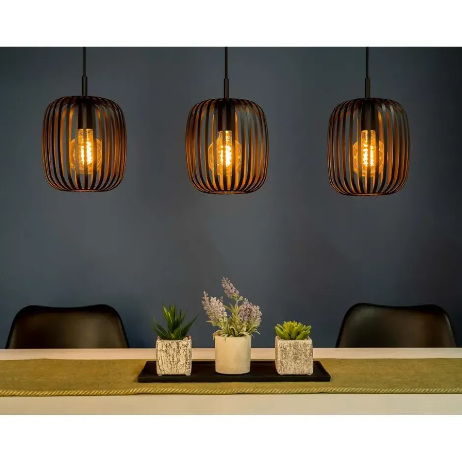 EGLORomazzinaHanglamp-E27-90cm-Zwart