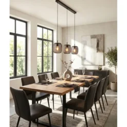EGLORomazzinaHanglamp-E27-90cm-Zwart