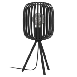 EGLO Romazzina Tafellamp - E27 - Ø 20 cm - Zwart