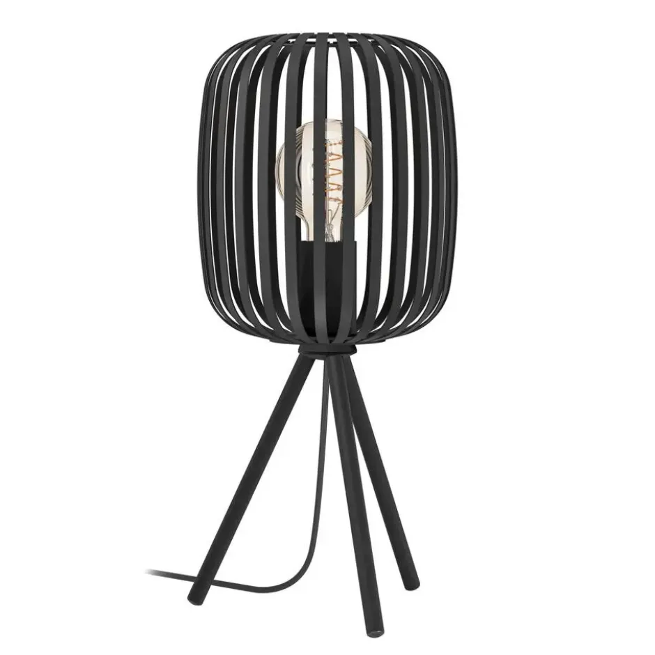 EGLO Romazzina Tafellamp - E27 - Ø 20 cm - Zwart
