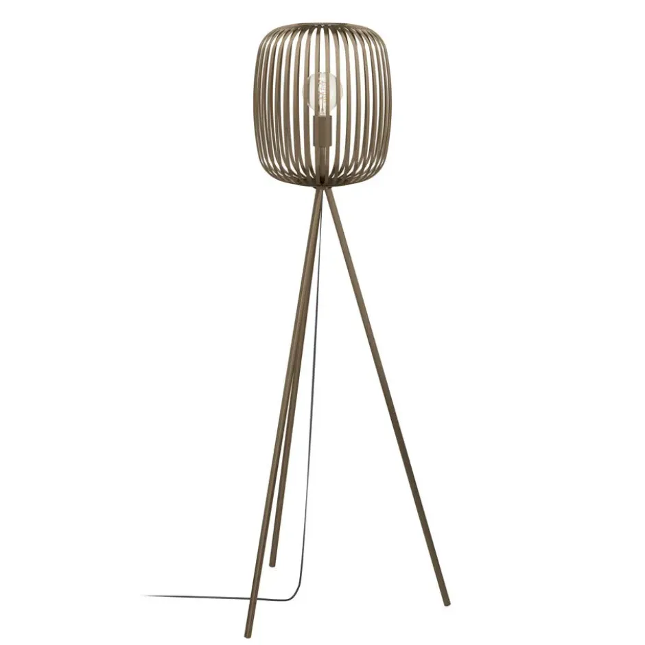 EGLO Romazzina Vloerlamp - E27 - 140 cm - Brons