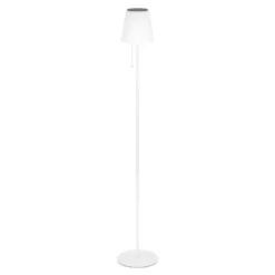 EGLO Scordiano-L Vloerlamp - Solar - 120 cm - Wit - Oplaadbaar
