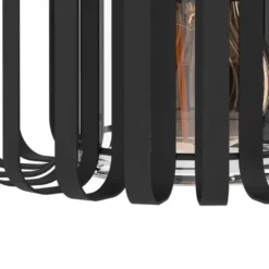 EGLO Selinus Wandlamp - E27 - Ø 19.5 cm - Zwart