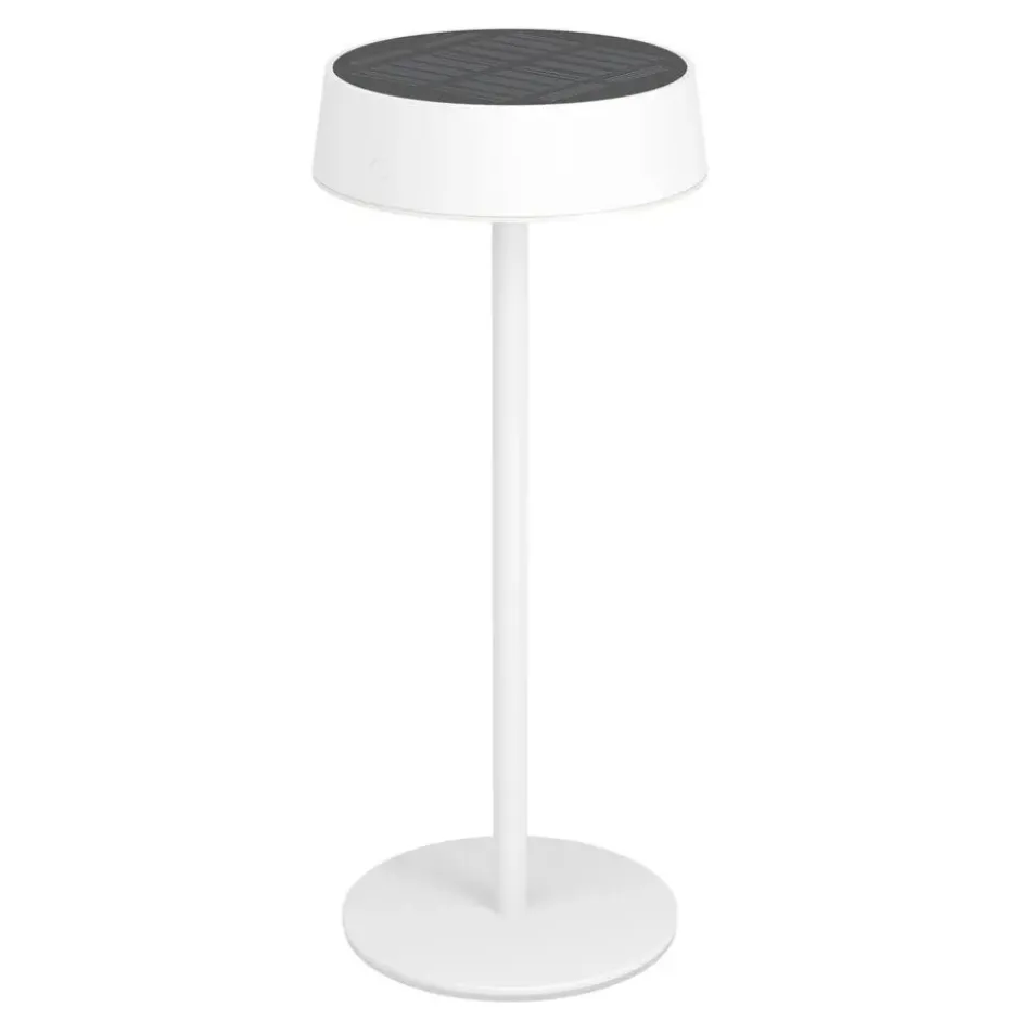 EGLO Simeri Tafellamp Buiten - Solar - 31 cm - Wit - Oplaadbaar