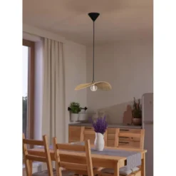 EGLO Siruela Hanglamp - E27 - Ø 56 cm - Papier - Natuur