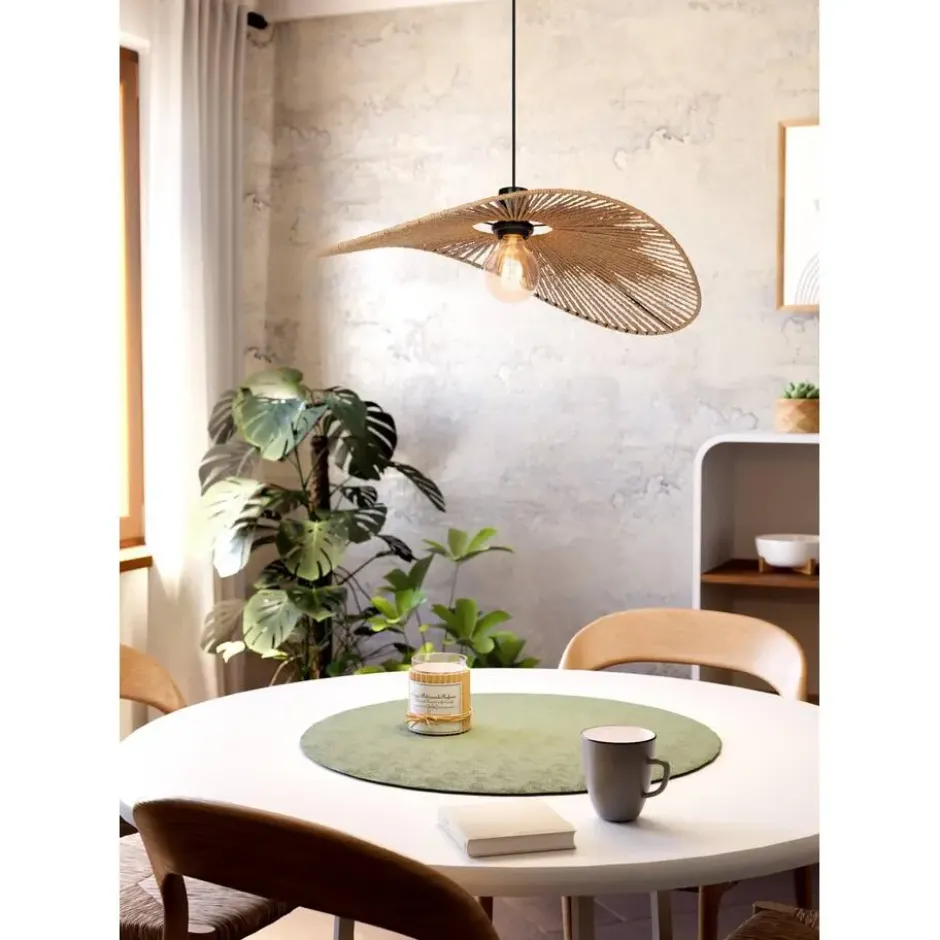 EGLO Siruela Hanglamp - E27 - Ø 56 cm - Papier - Natuur