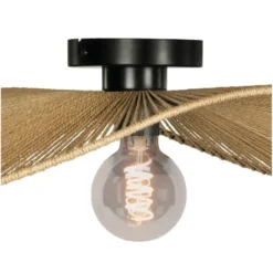 EGLO Siruela Plafondlamp - E27 - 56 cm - Papier - Natuur
