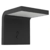 EGLO Spiante Solar Wandlamp - LED - 14 cm - Zwart/Wit