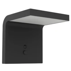EGLO Spiante Solar Wandlamp - LED - 14 cm - Zwart/Wit