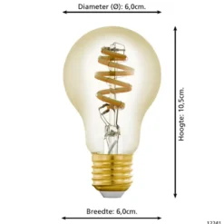 EGLO starter-z Starterspakket - 2x E27 Spiral LED lampen - Afstandsbediening