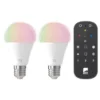 EGLO starter-z Starterspakket - 2x E27 RGB LED lampen - Afstandsbediening