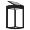 EGLO Suzzara Solar Wandlamp - LED - 25 cm - Zwart