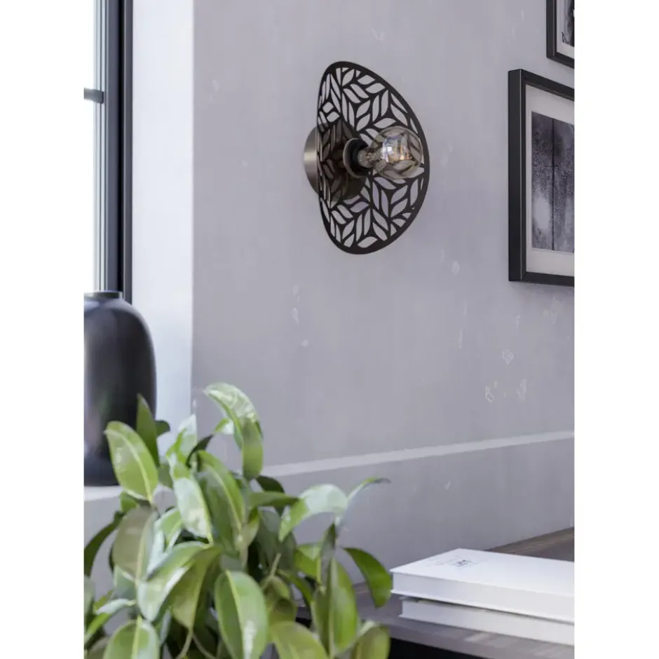 EGLO Swaby Wandlamp - E27 - 30 cm - Brons