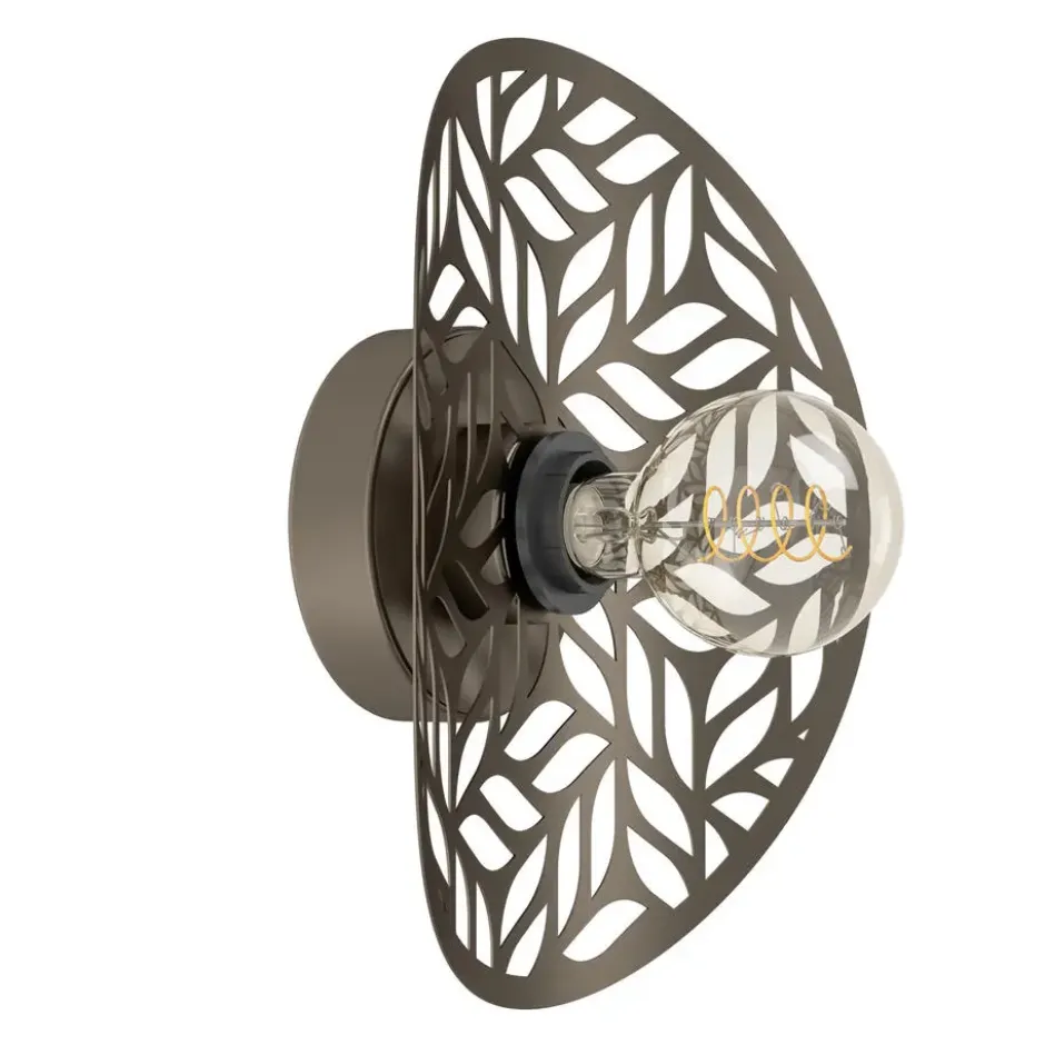 EGLO Swaby Wandlamp - E27 - 30 cm - Brons