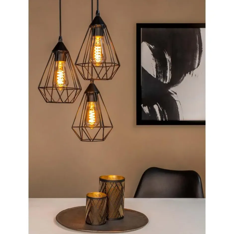 EGLOTarbesHanglamp-E27-Ø31cm-Zwart