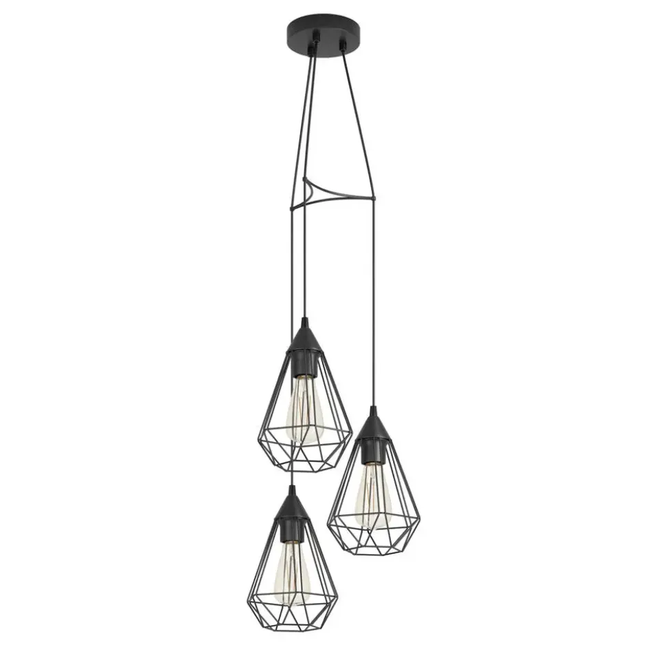 EGLOTarbesHanglamp-E27-Ø31cm-Zwart