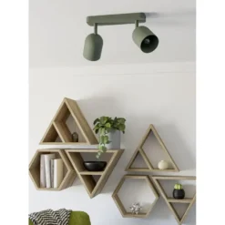EGLO Tilston Spot - E14 - 28 cm - Groen - Kantelbaar