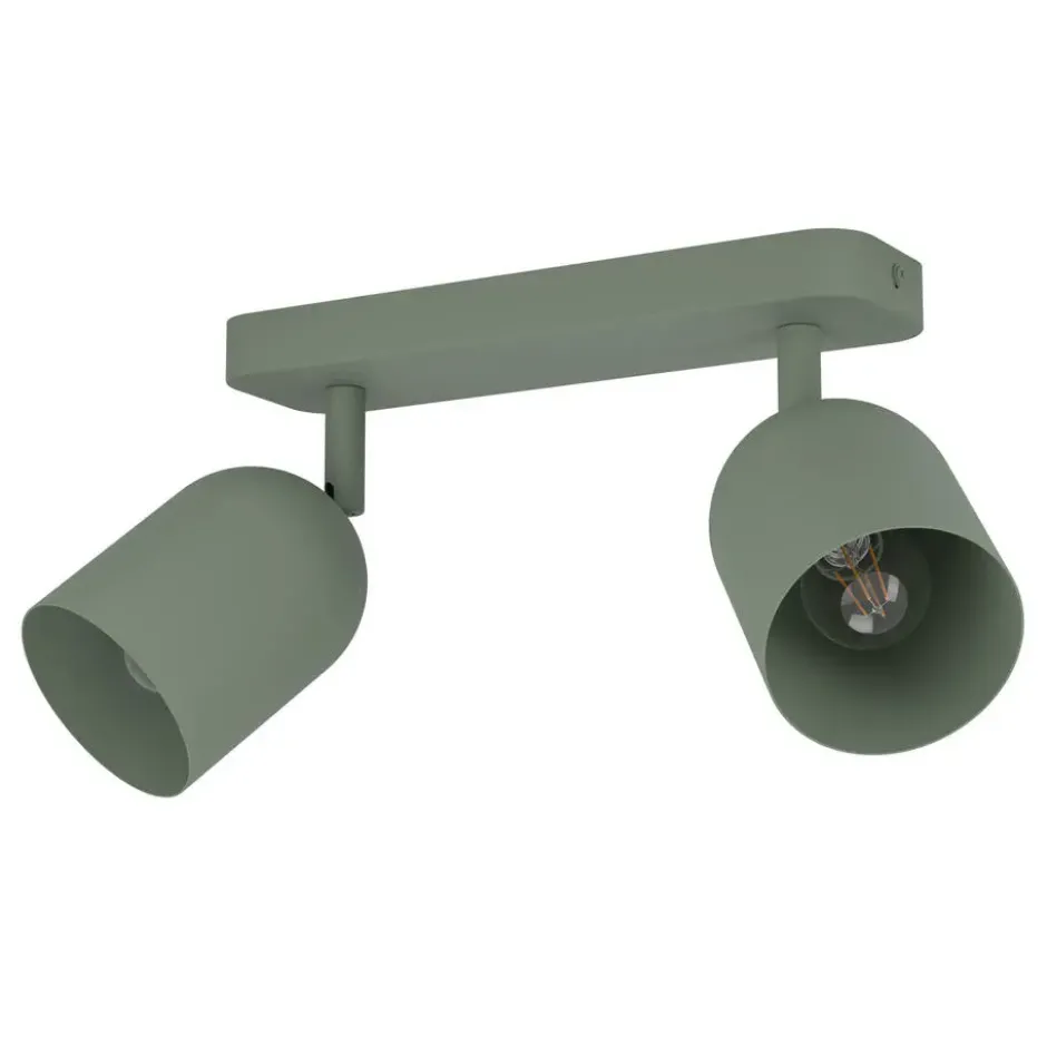 EGLO Tilston Spot - E14 - 28 cm - Groen - Kantelbaar