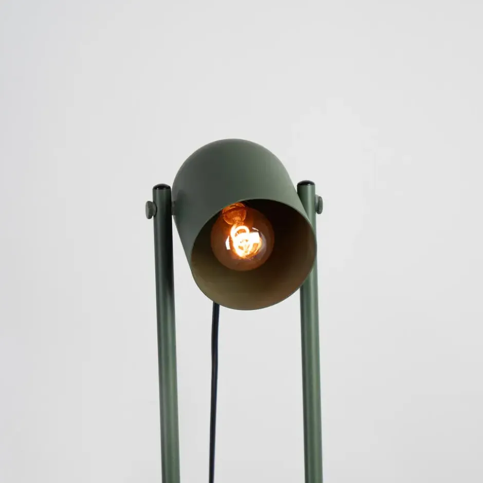 EGLO Tilston Vloerlamp - E14 - 142.5 cm - Groen - Kantelbaar
